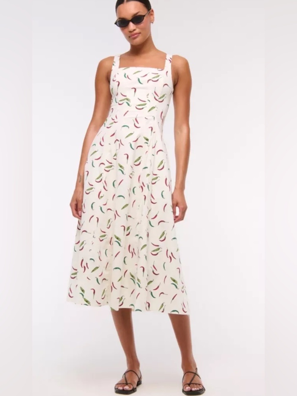Abercrombie chili peppers dress